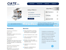 Tablet Screenshot of ciatesrl.com.ar